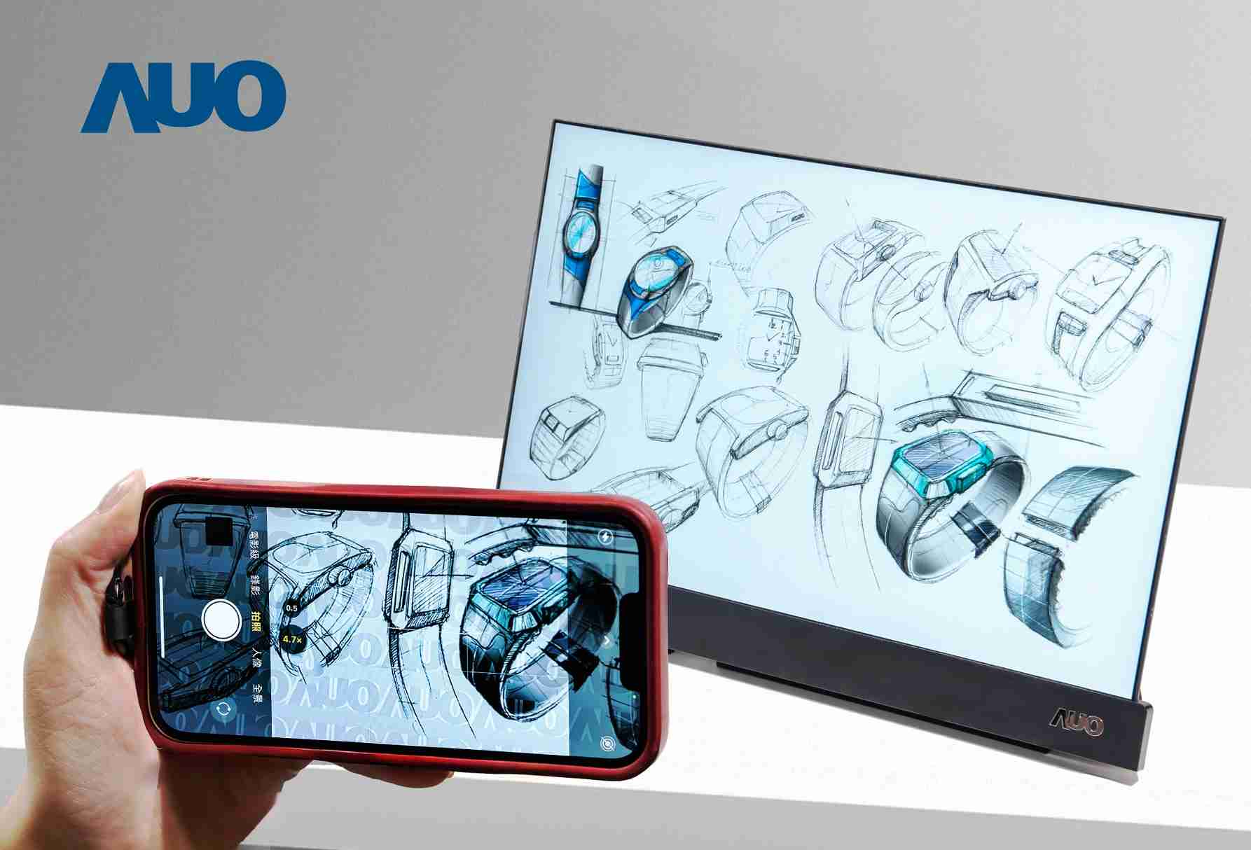 传奇国际16吋防窥显示器，，采用人眼无法察觉、、、、相机拍摄时才显现的隐藏式水印技术，，，未来可结合AI镜头侦测周围环境，，，，实时开启或关闭水印，，，，大幅提升在公共场域使用显示器的安全性